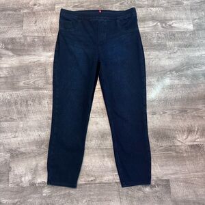 SPANX Jean-ish High Rise Ankle Leggings Denim Look Stretch Womens Sz. XL